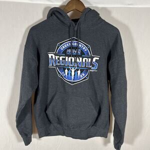 MHSAA Cross Country Regionals 2023 Hoodie Gray Pullover (No Tag) Small